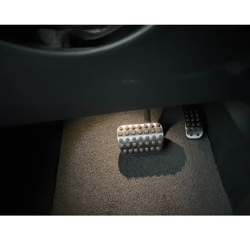 Car Foot Pedals For Mercedes Benz V-Class W639 W447 2003~ Non-slip Car-Styling Car Stainless Steel Cover Set Acessoriess
