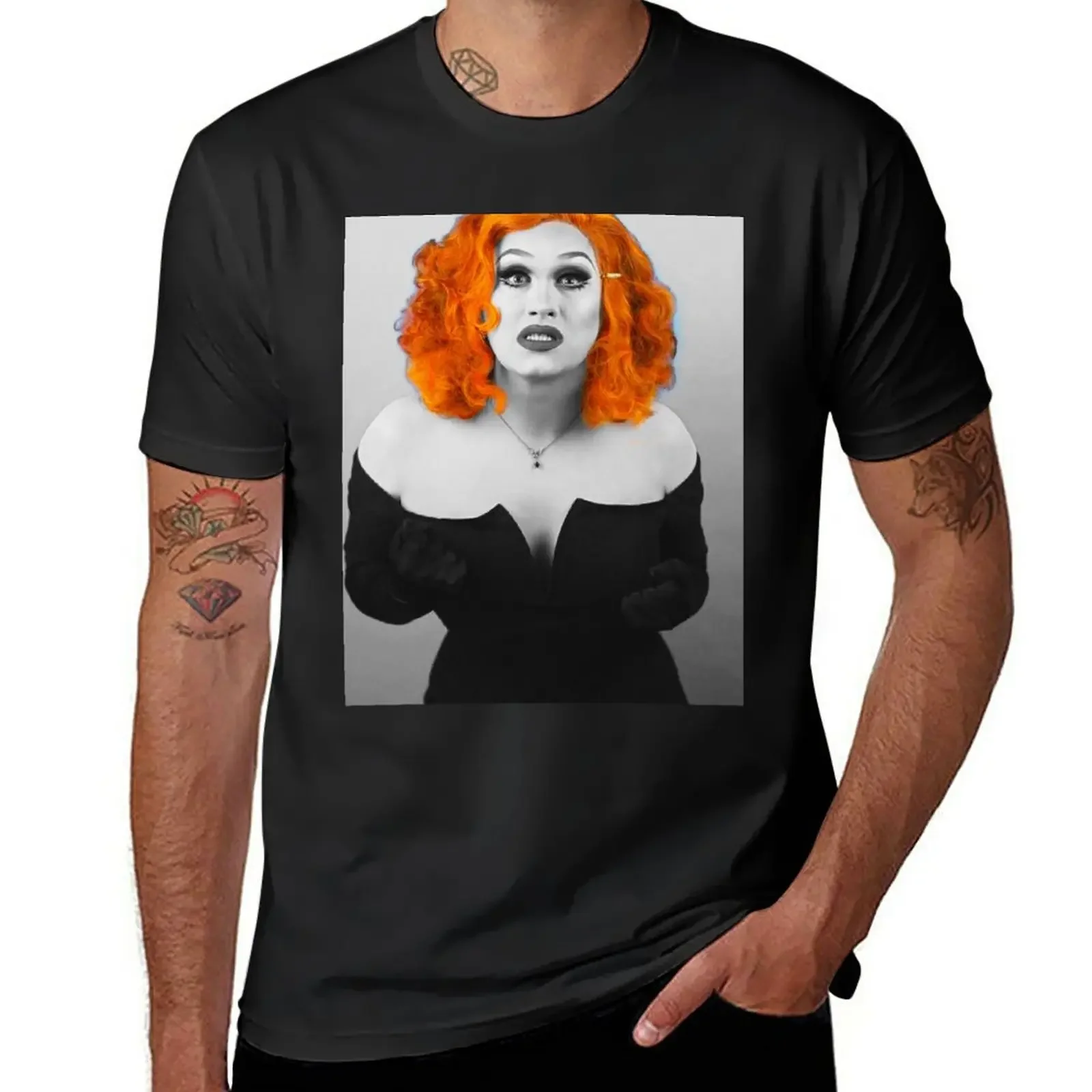 Jinkx Monsoon T-Shirt New Edition Magliette Vintage Per Uomo Graphic