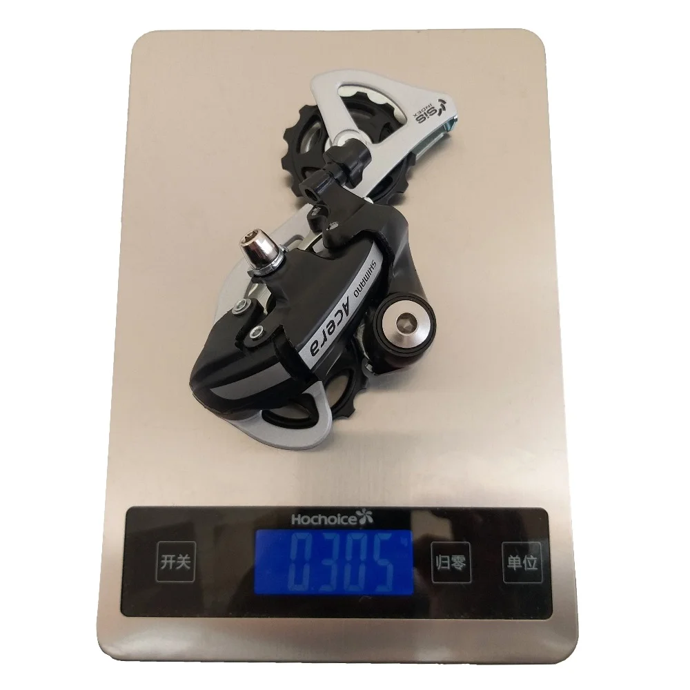 Shimano Acera Rear Derailleur for Mountain Bikes - 7/8 Speed Transmission