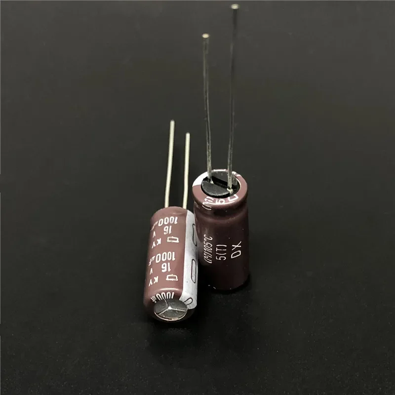 Aluminum Electrolytic Capacitor 10pcs 1000uF 16V NIPPON NCC KY Series 8x20mm Low ESR 16V1000uF Motherbord