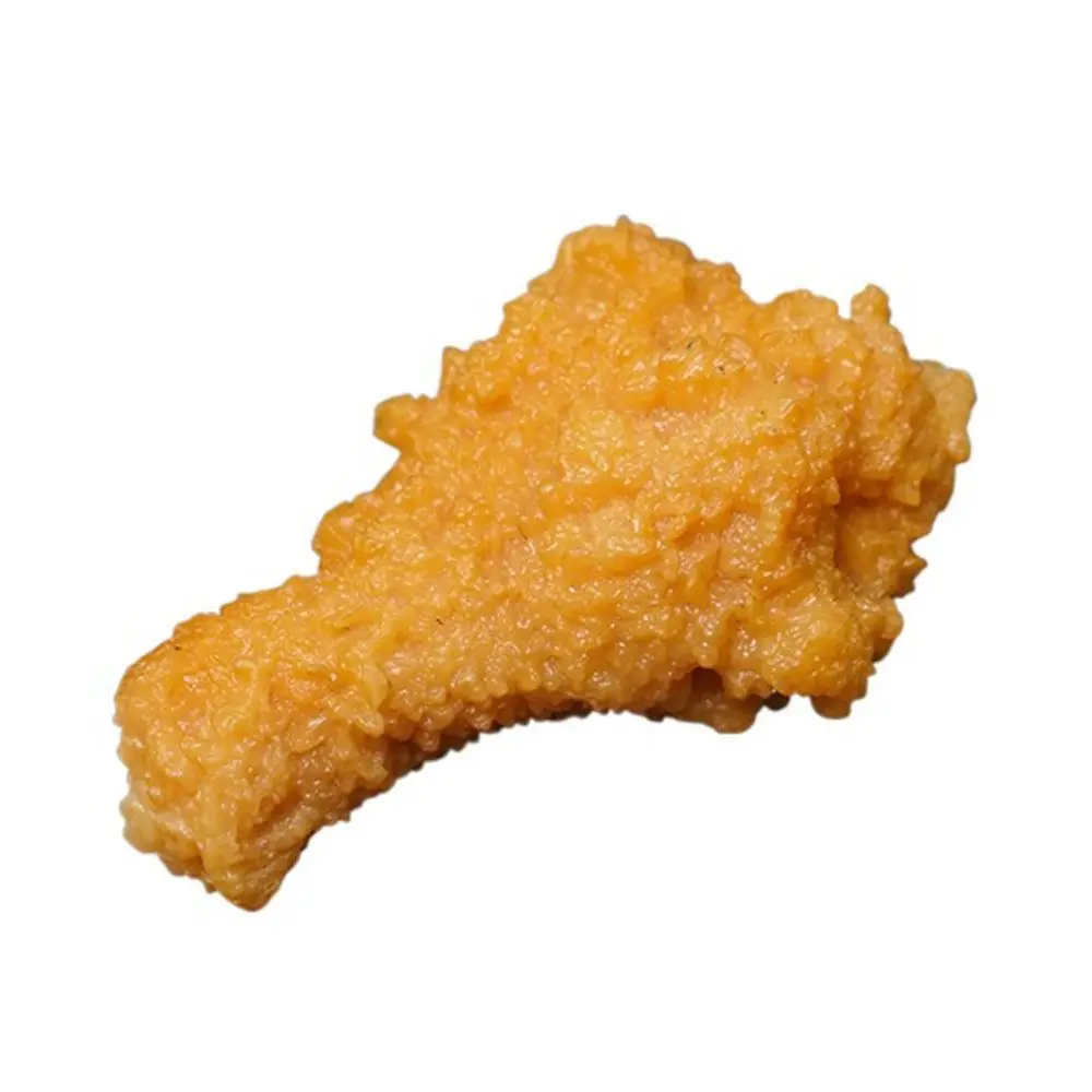 8pcs Poulet Frit Réaliste Artificiel Faux Modèle De Nourriture Frit