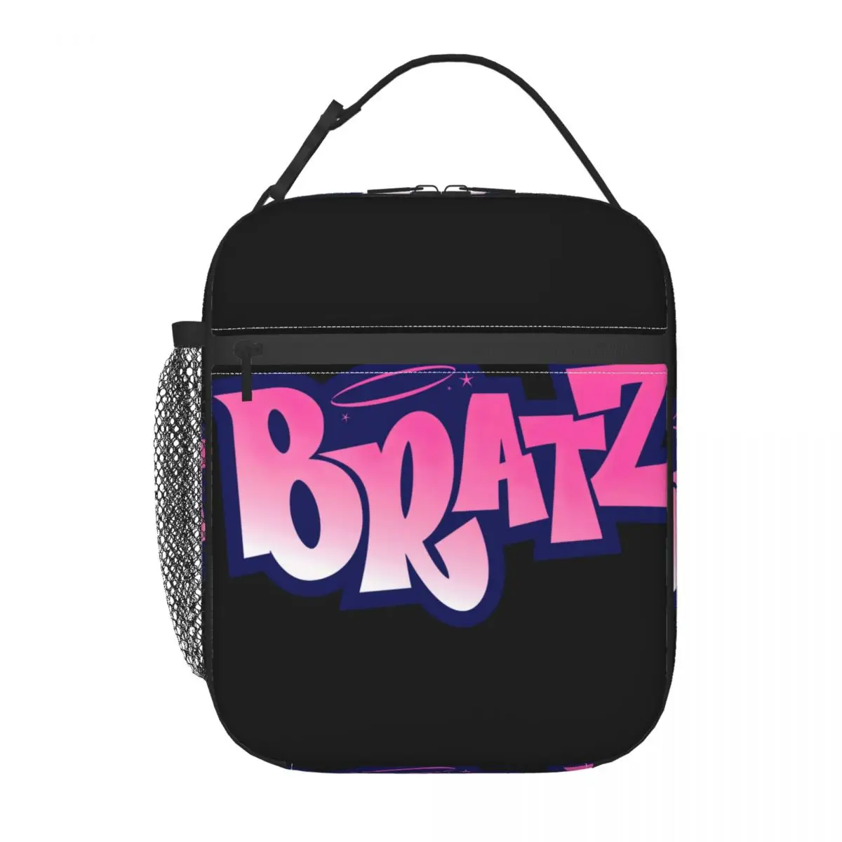 

Insulated Lunch Bag Bratz Letter Lunch Box Tote Food Handbag