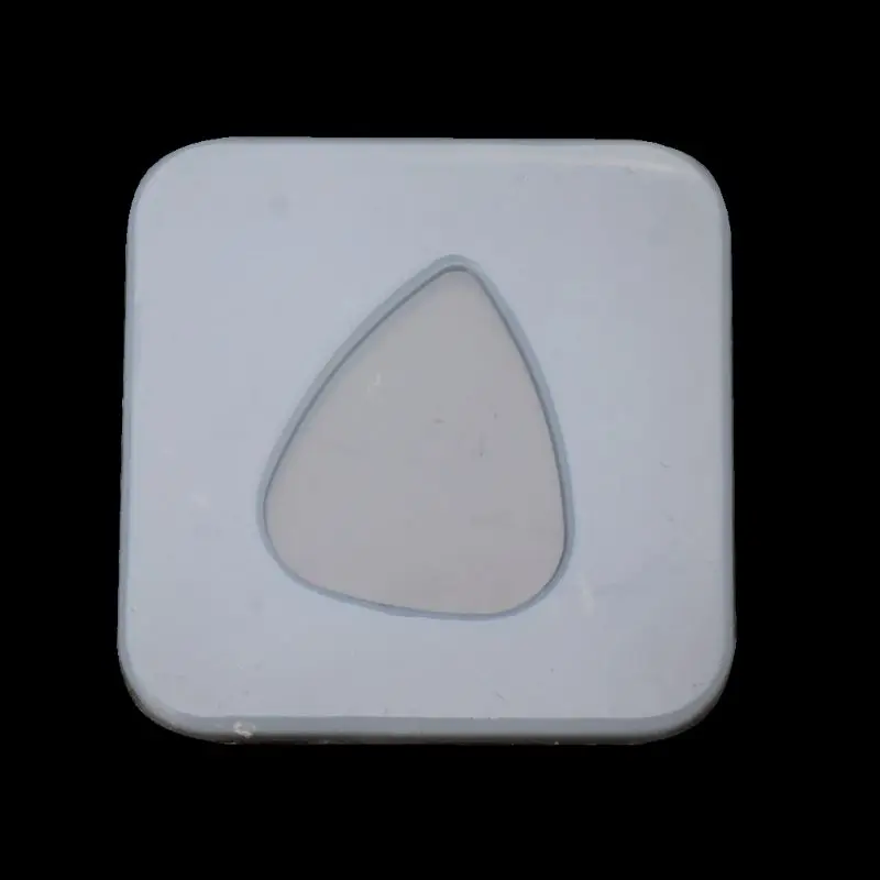 

for Triangle Plectrum Guitar Pick Resin Molds Guitar for Case Silicone Casting Mold for Resin Casting 3D Epoxy Resin Mol 57BD