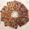 Cork Card Bag Women's Card Bag Silicone Beaded Wrist Strap Keychain Printed Coin Purse Pendant Keychain 2