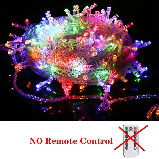 thumbnail image 1 of 5M-100M Led Christmas Lights Outdoor led Fairy String Lights for 2025 New Year Holiday Party Holiday Wedding Garland Decoration, 1 of 5