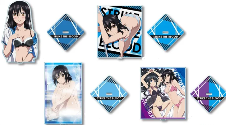 AmiAmi [Character & Hobby Shop]  Strike the Blood IV Deka Acrylic Stand La  Folia Rihavein(Released)