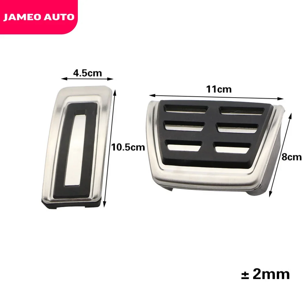 Car Pedals Foot Fuel Brake Clutch Cover For Volkswagen VW Polo A05 Golf A7 Skoda Rapid Octavia 5E 5F A7