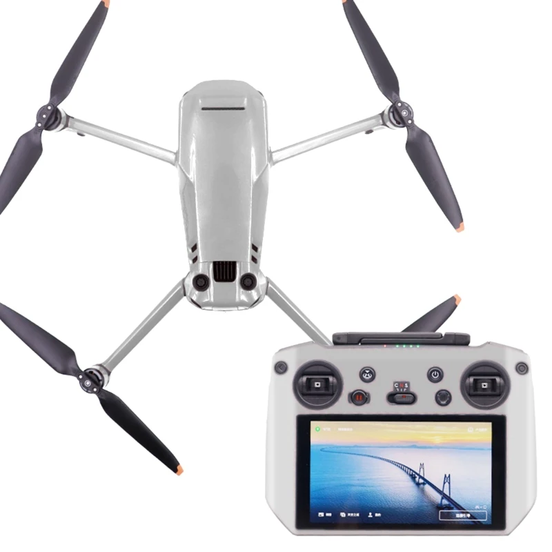 Waterproof Decal PVC Skin Decorative Stickers for for Mavic 3 Drone Skin Includes Drone and Controller