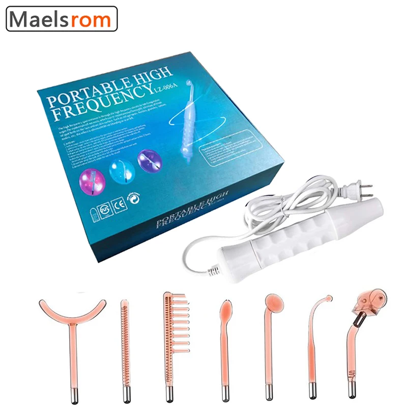 

7 in 1 High Frequency Portable Handheld Facial Wand Portable Skin For Eyes Body Anti-Aging Skin Tightening Wrinkle Reducing