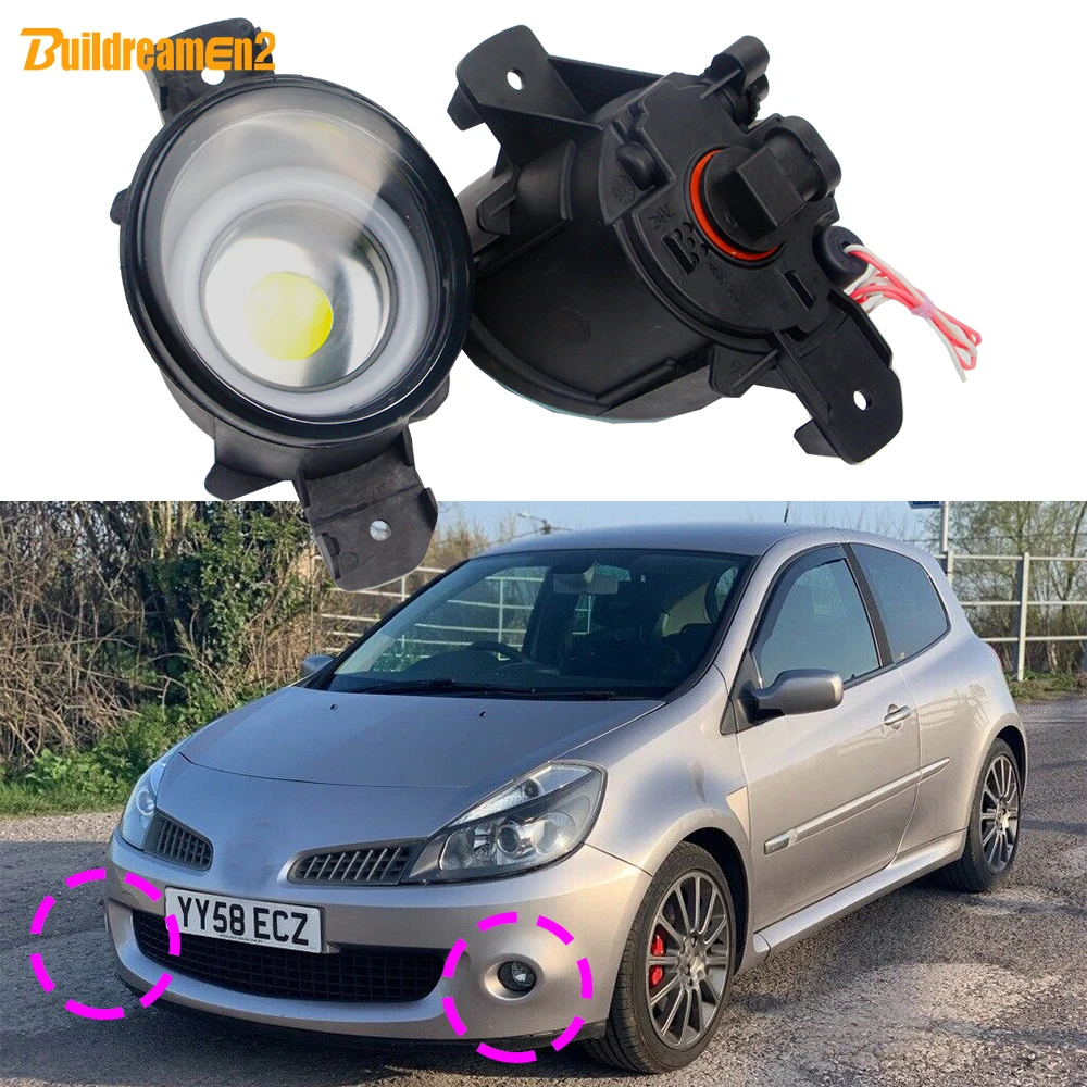2ピース 9LED フォグライト ランプ 適用: ルノー/RENAULT フルエンス 2010-2016 サムスン SM3 E.Z. H11 12V ハロゲン フォグライト DRL タイプD AL-KK-6698 AL