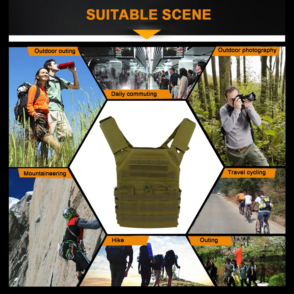 Tactical Waterproof JPC Vest 6