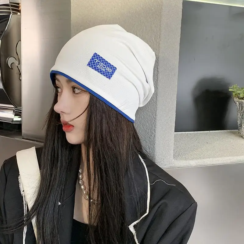 

Всесезонная хлопковая шапка с ворсом, женская маленькая шапка Baotou, японская простая универсальная холодная шапка