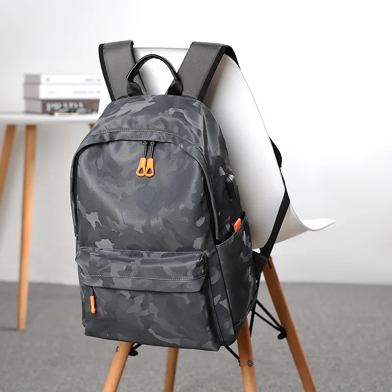 Fashionable Student Casual  Camouflage Backpack for Men and Women Laptop