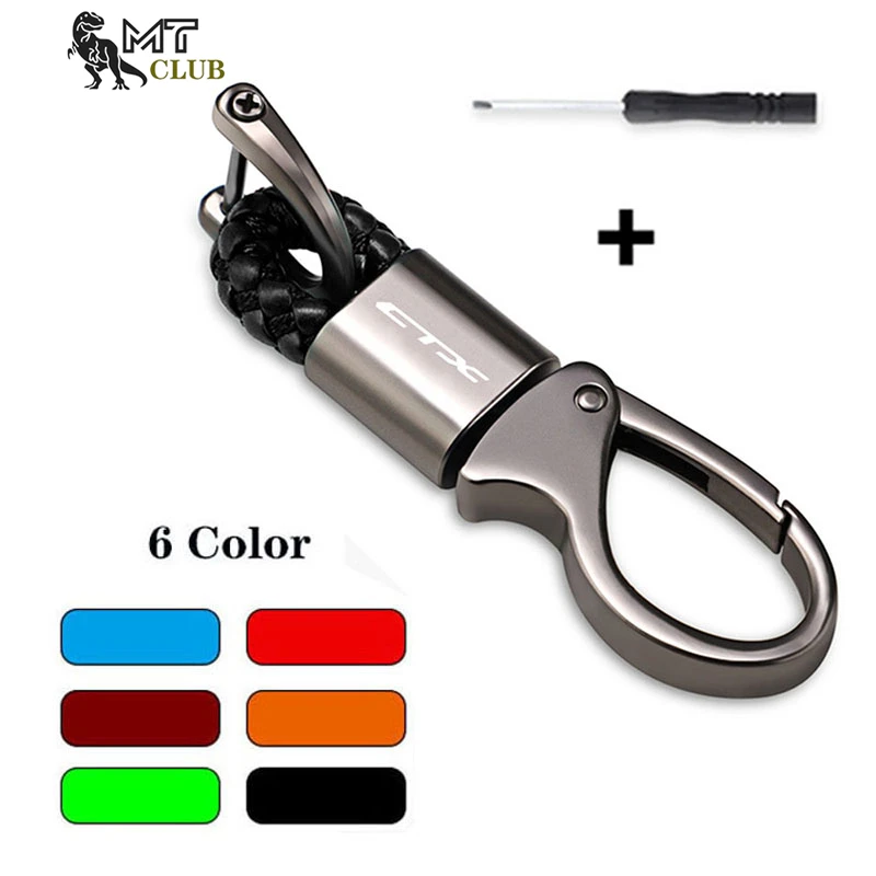 

For HONDA CTX 700 700N 1300 CTX700 CTX700N CTX1300 Universal Accessories Custom LOGO Motorcycle Zinc Alloy Keychain Key Ring