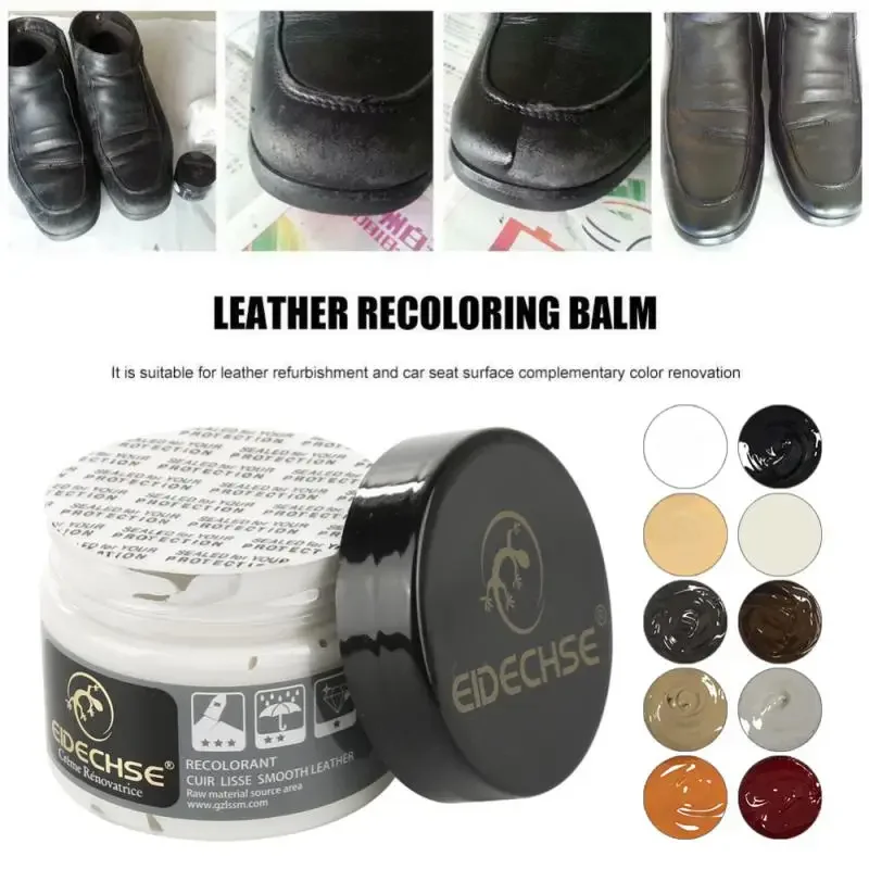 Car Care Liquid Leather Repair Kit Auto Complementary Color Paste Car Seat Sofa Scratch Cracks Paint Care Black White Beige 50ML car scratch remover leather repair gel leather repair kit