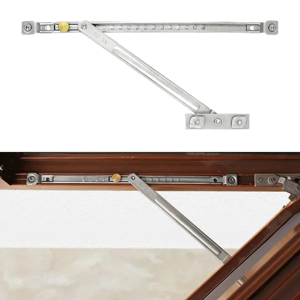 Window Sliding Wind Bracing Limiter Windproof Support Rod Sliding Door Stop Children Safety Lock Restrictor Window Wind Support