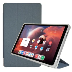 Slim Tri-Folding Stand Cover Case with TPU Back Shell for Iplay60 mini 8.68IN (GRAY)
