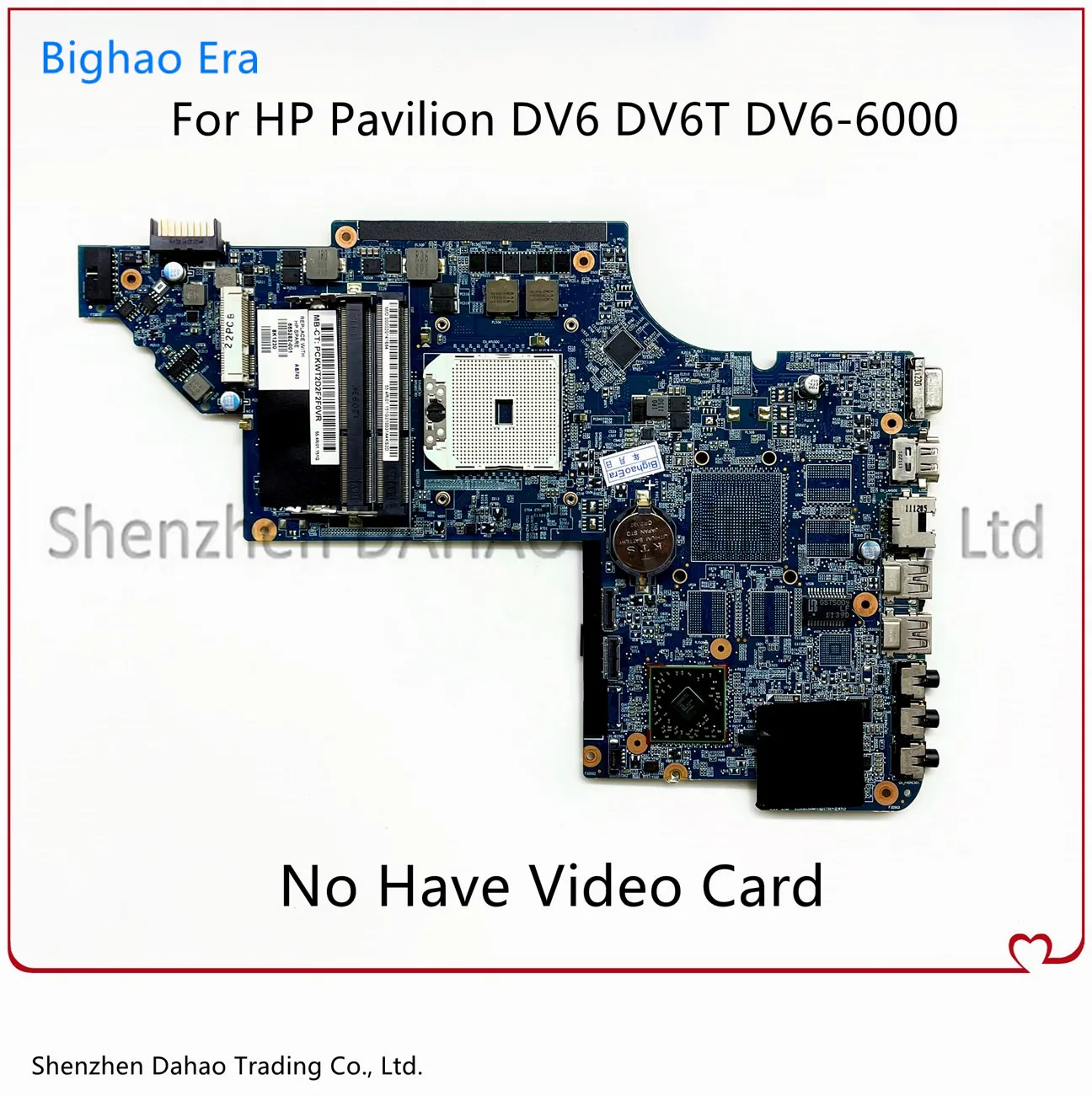 

(Бесплатная доставка) Материнская плата для ноутбука HP Pavilion DV6 DV6T DV6-6000 665282-001 665282-501/601 669129-001 100% полностью протестирована