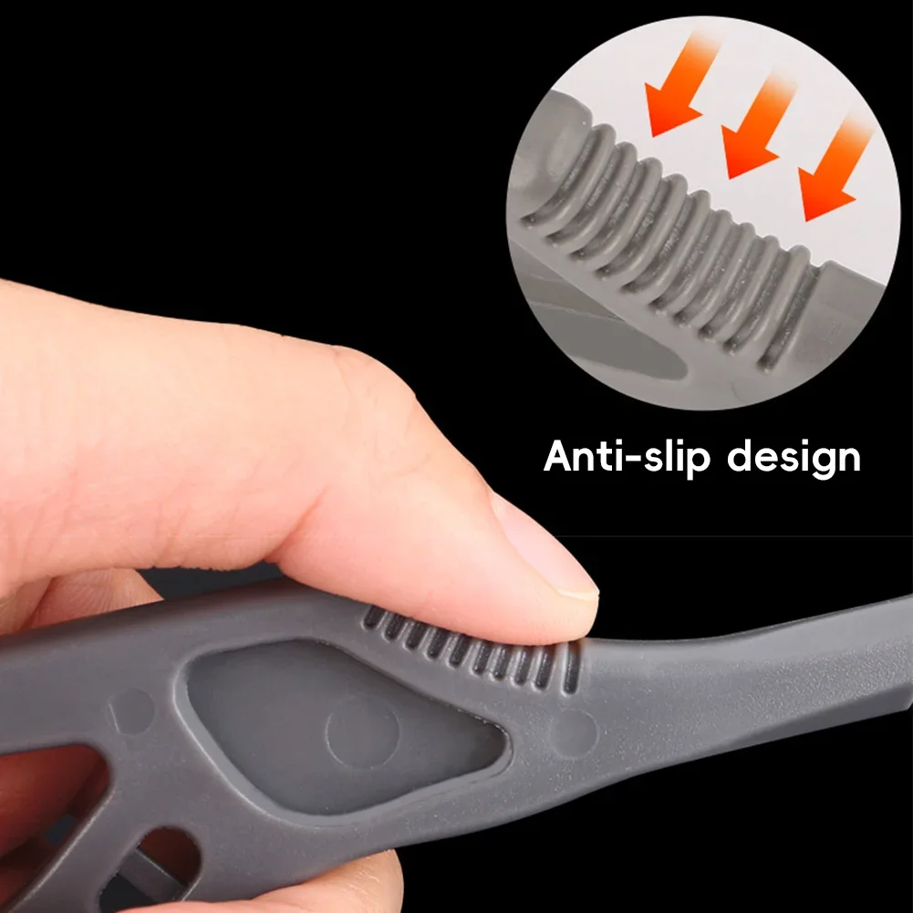 9 in 1 Car Window Glass Glue Angle Scraper Caulk Tool Multi-angle Sealant Scraper Descaling Kitchen Tile Floor Gap