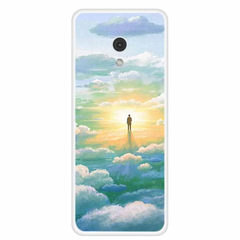 Colorful Clear Soft Silicone Phone Case - Transparent Protective Cover