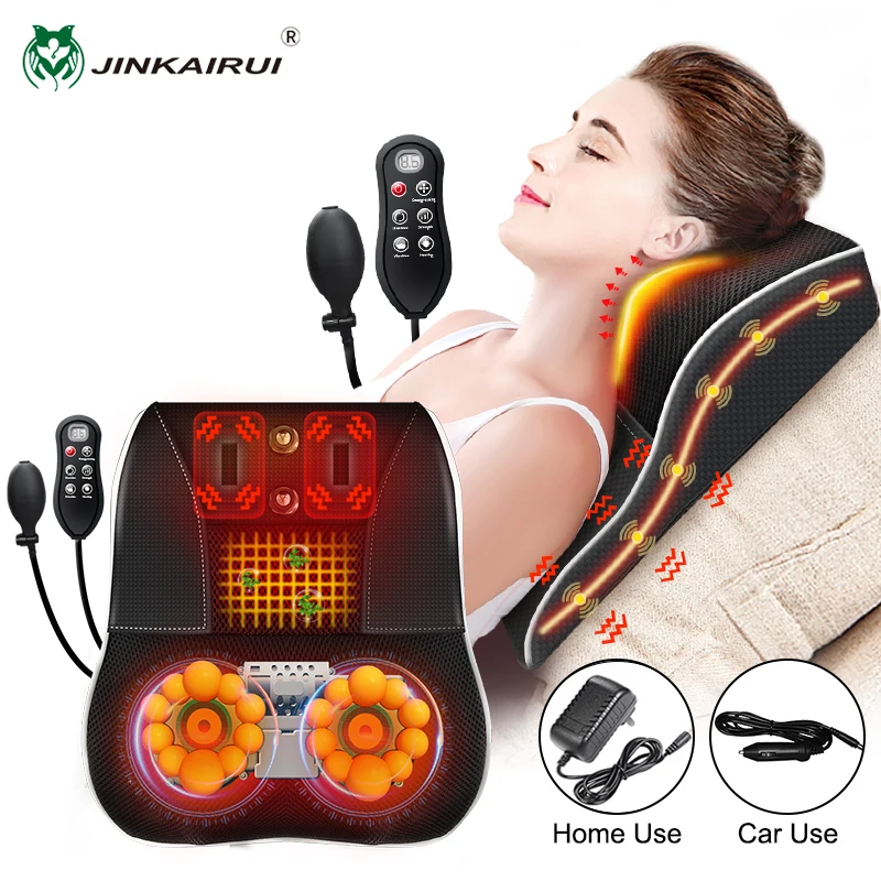 Electric Cervical Orthopedic Pillow Shiatsu Massager