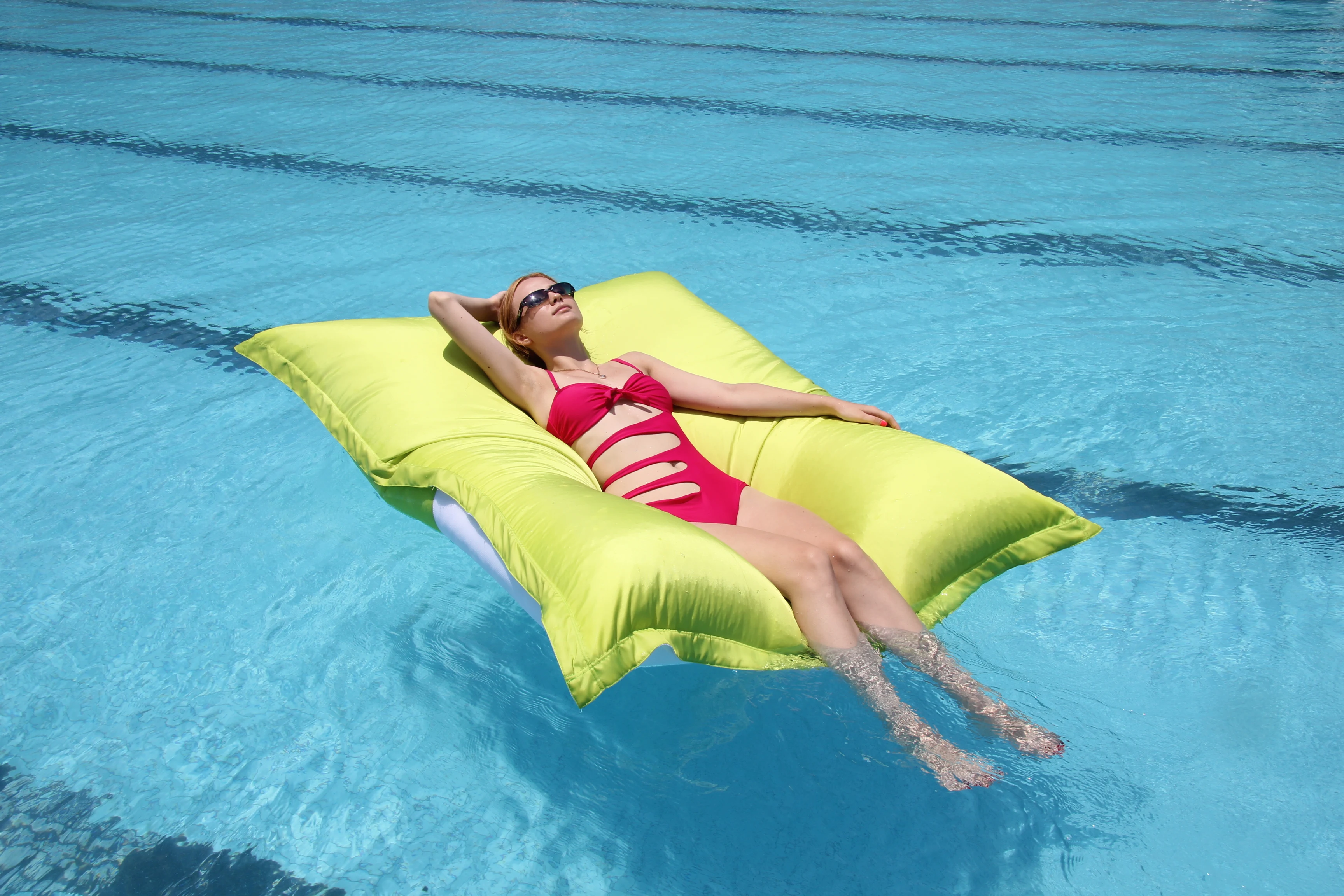 Rectangle floating bean bags Pool loungers cover only