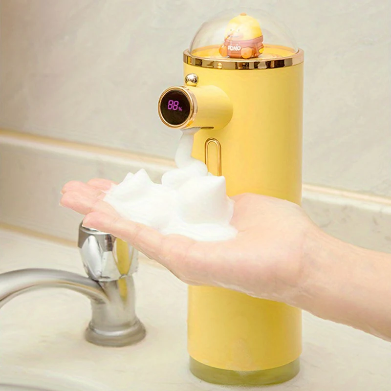 

Automatic Foam Soap Dispenser Touchless 3 Gear Smart Induction Hand Washing Machine Soap Dispenser For Bathroom Toilet Kitchen