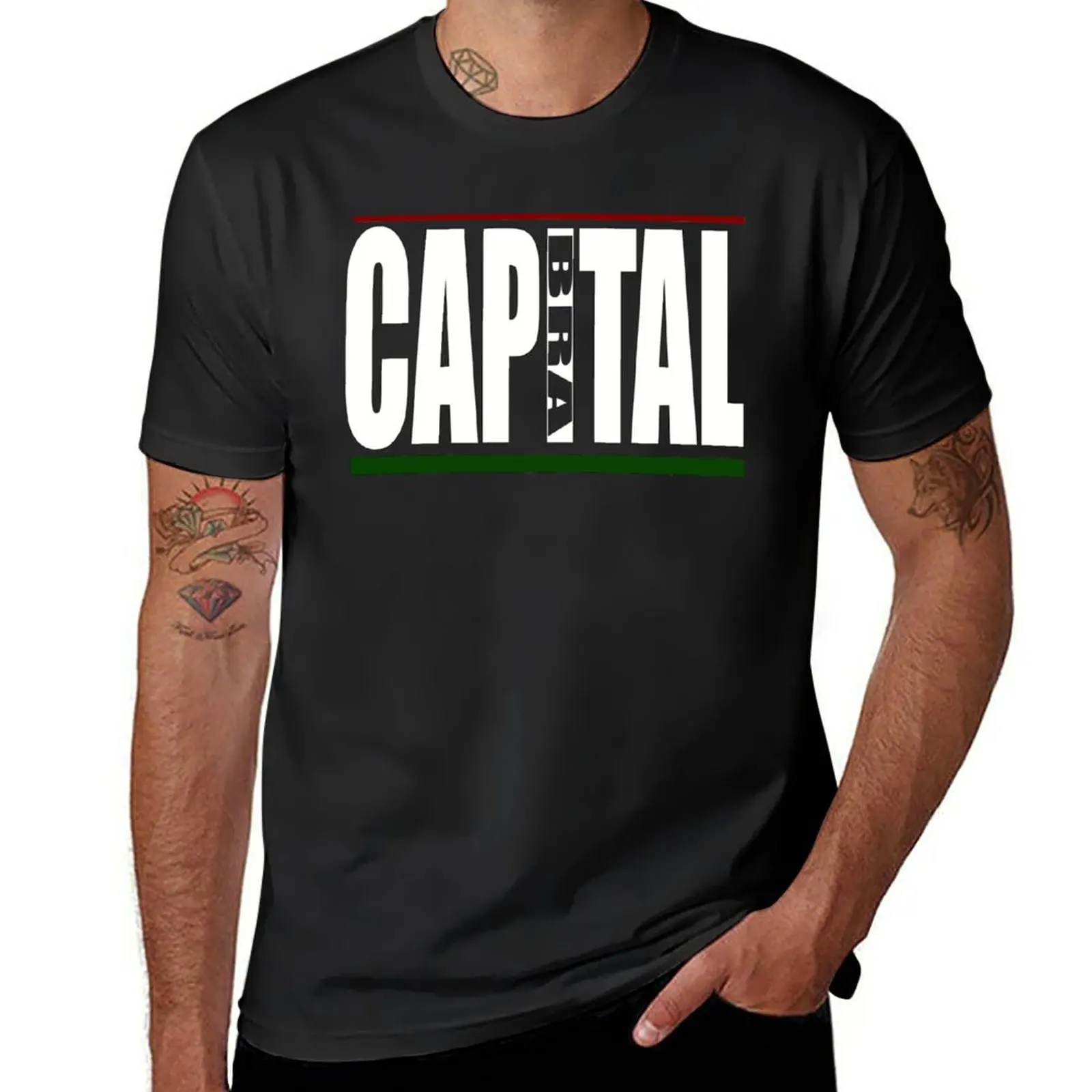 

Capital Bra CD rap berlin T-Shirt customs blacks mens cotton t shirts