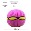 Flying UFO Flat Throw Disc Ball Without LED Light Magic Ball Toy Kid Outdoor Garden Beach Game Children's sports balls 4