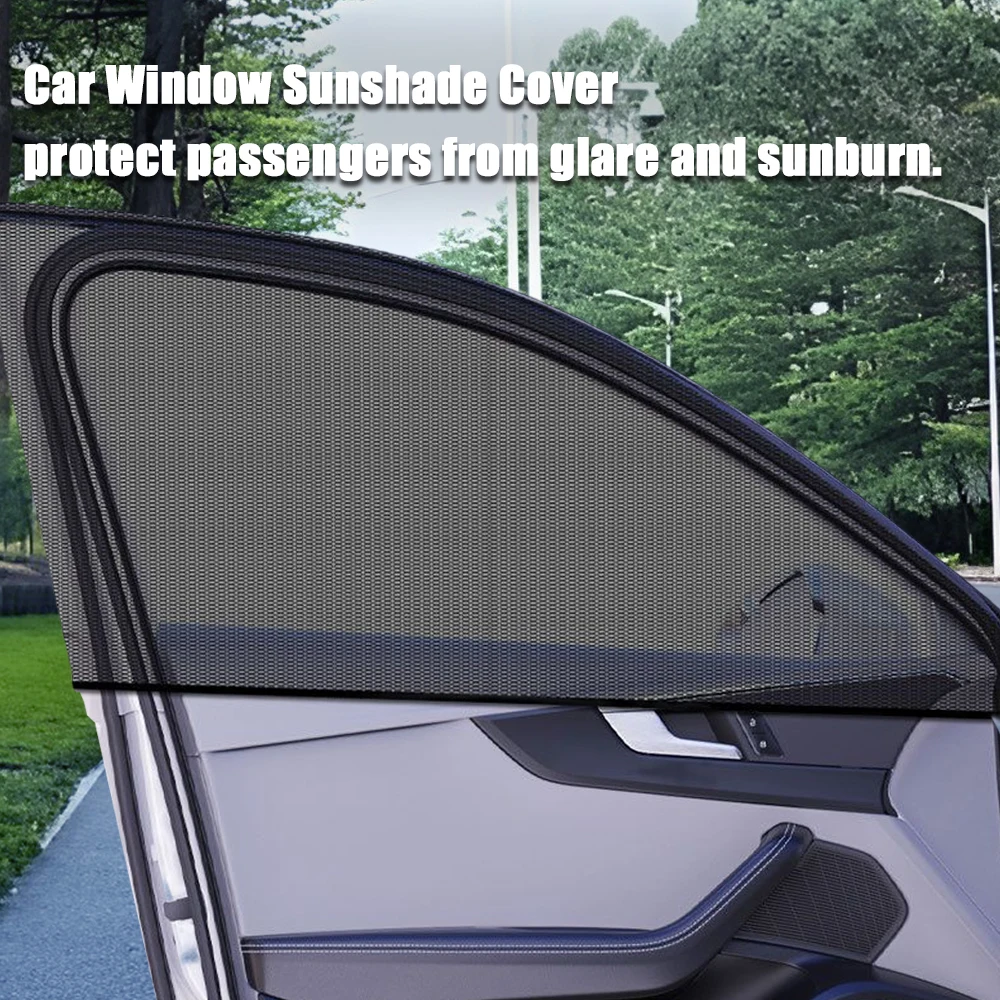 

Солнцезащитные козырьки на переднее и заднее окно автомобиля, солнцезащитный козырек, УФ-защита, Солнцезащитная занавеска, сетчатый чехол, защита от комаров, тканевый экран