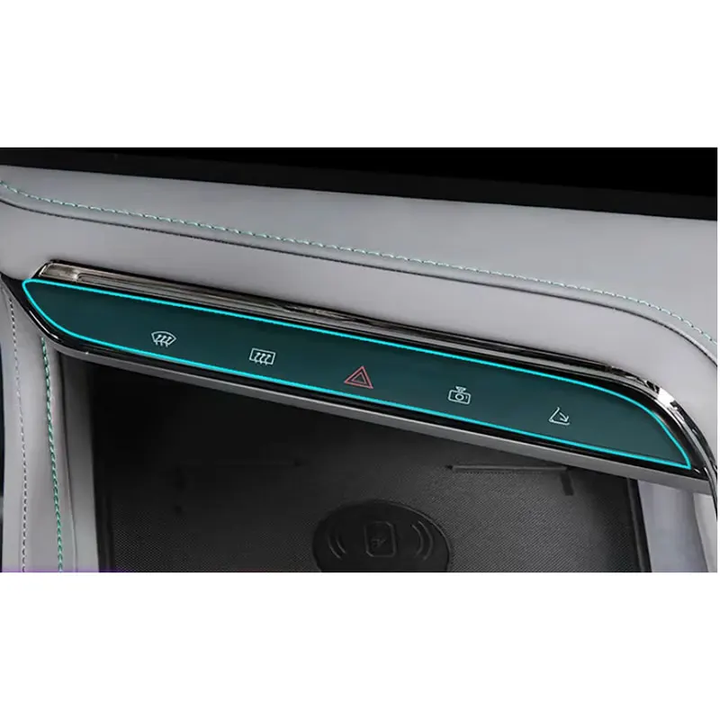 

2023 2022 2021 car LCD front air conditioning Screen TPU film protector For ZEEKR 001