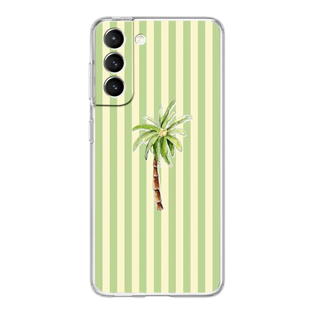 Transparente Handyhülle für Samsung Galaxy S26 S25 S24 S23 S22 S21 S20 FE Ultra S25 Edge S10 Plus mit Baum-, Enten-, Zitronen- und Blumenmuster – Detail 7