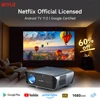 【4K UHD Android 11 Projector】Netflix Licensed 5G WiFi Dolby Video Outdoor Portable Home Cinema 80000 Lumens Projectors 2025 New 1