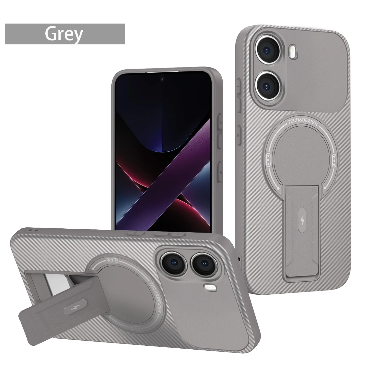 Magnetic Mounting Bracket Protective Phone Case