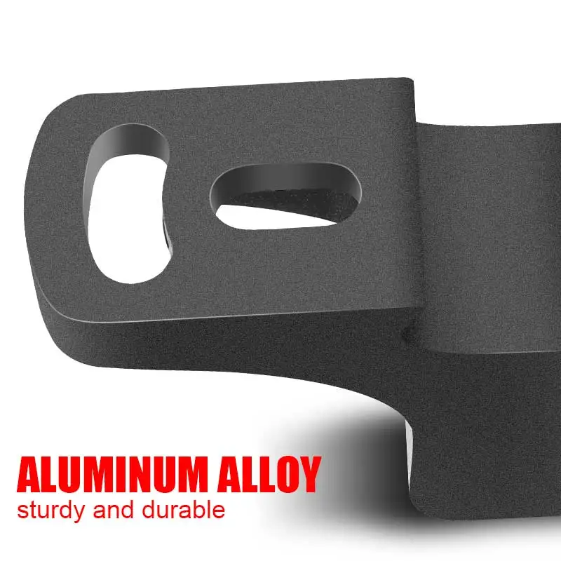 Motorcycle light bracket motorcycle headlight clamp motorcycle headlight mount 22-30mm motorcycle headlight bracket bumper mount clamp handlebar auxiliary lamp fog light 360 degrees adjustment bracket