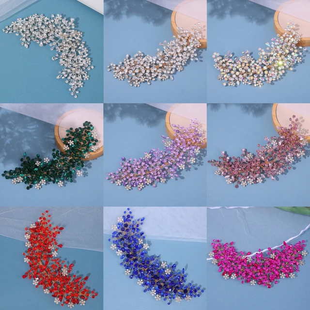 Luxury Crystal Headband Hairband For Women Party Rhinestone Headband Bridal Wedding Hair Accessories Jewelry Headband Hairband