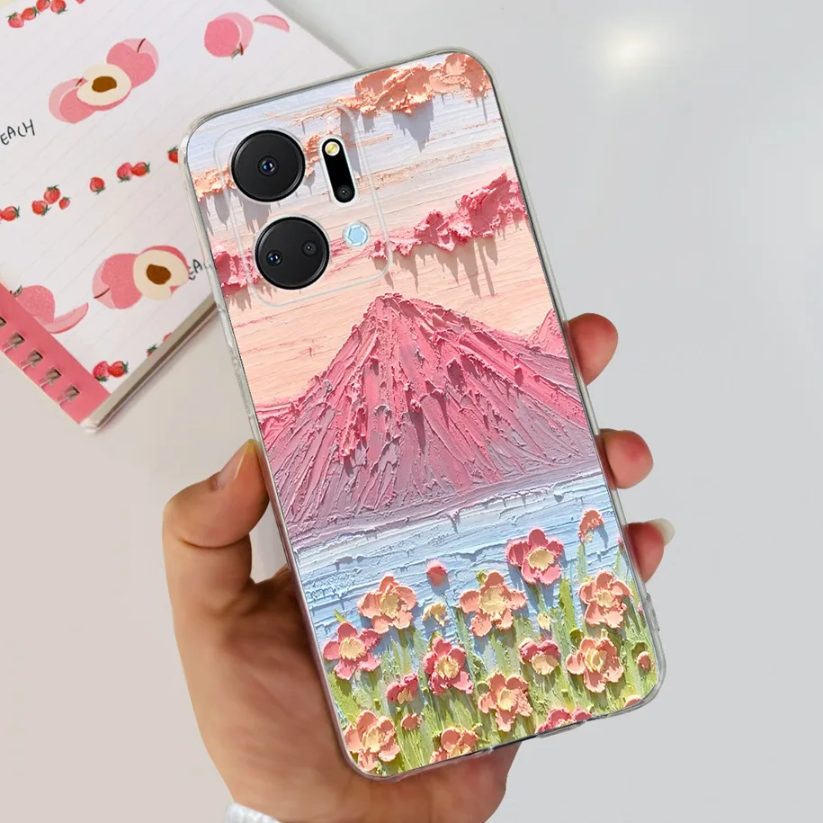 Elegant Silicone Soft TPU Phone Case - Flexible Protective Cover for 6.75-Inch Smartphones