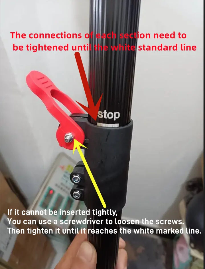 Description Picture 6 of itemGarden Power Tool Accessories Telescopic Extension And Segmented Rods For 3-Pin Makita Connector Chainsaws And Electric Shears