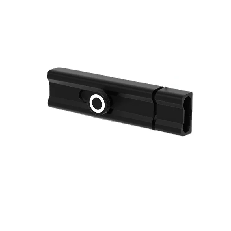 Door Bolt Anti-Theft Wooden Door Lock 4-inch Room Flush Bolt Slide Lock Latch Black for Swing Indoor or Flush 1pc door latch