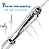 7 Holes Side Opening Enema Bidet Anal Douche Shower Cleaning Enemator Metal Anal Cleaner Bathroom Accessories 3