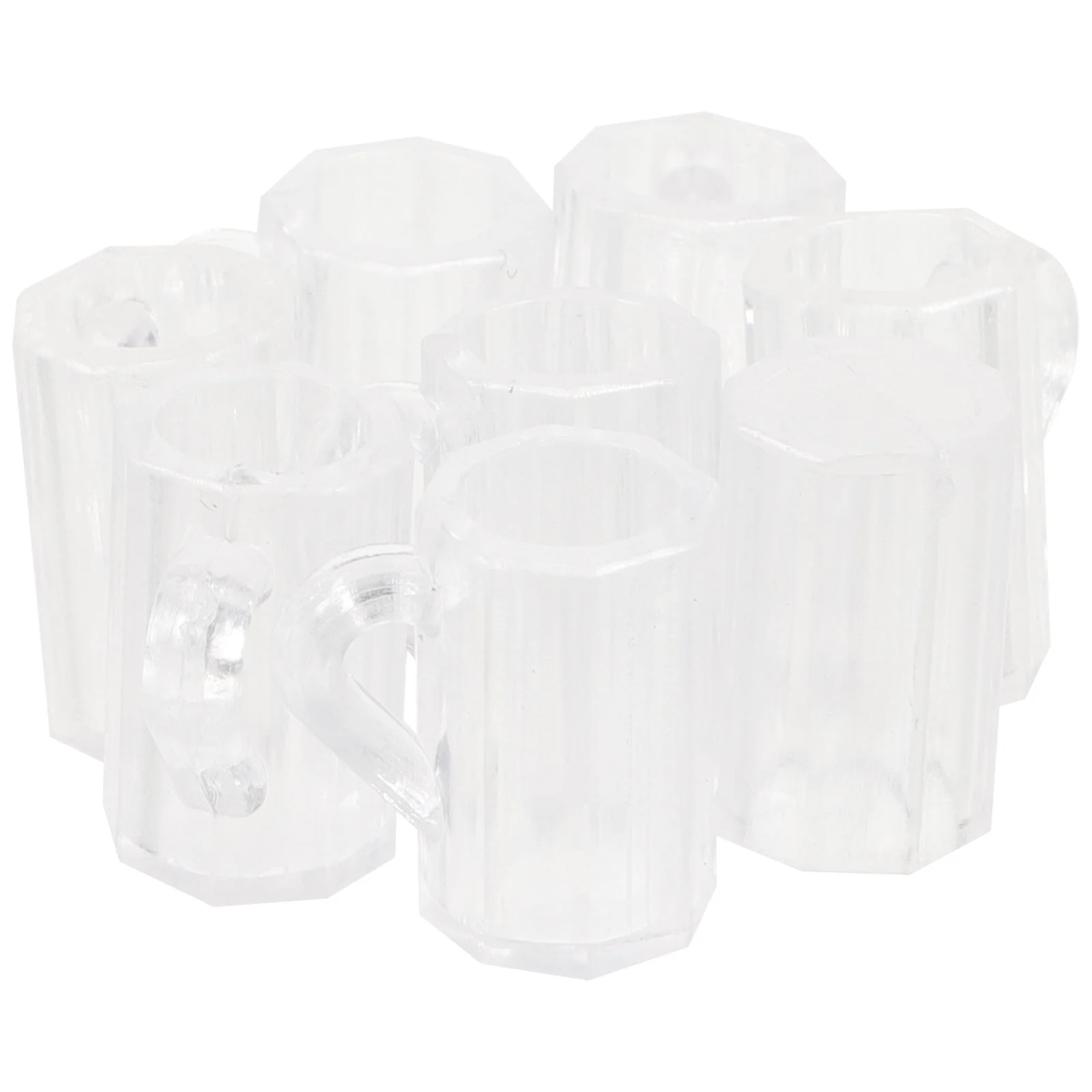 

20pcs Mini Beer Shot Cups House Beer Cup Models Mini House Landscape Adornments