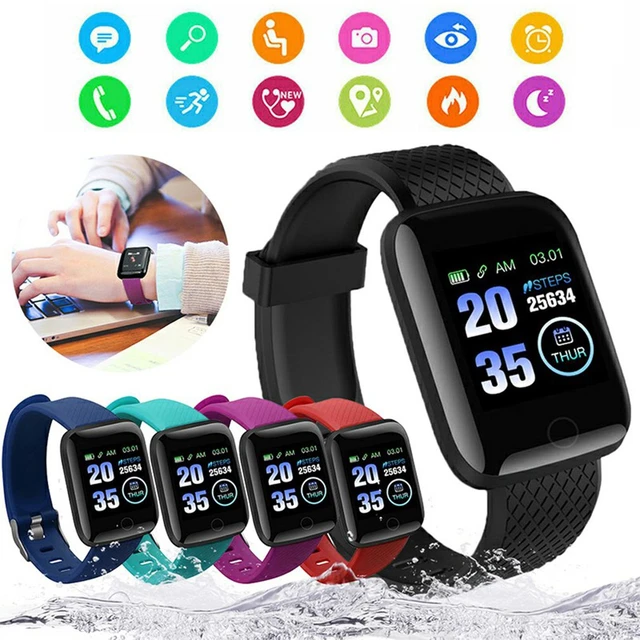 116plus Smart Bracelet Heart Rate Bt GPS ECG D13 116 Plus Pk Y68 D20 Smart  Watch Smartwatch Smart Watch - China Smart Watch and Watch price |  Made-in-China.com