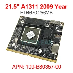 Enhanced Product Title: High - Performance 256MB Graphics Video Card with ATI Radeon HD Technology (A1311 4670 2009 Year)