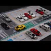 1/64 New York Police Station Bureau Diorama Parking Lot Table Pad Car Model Scene 3