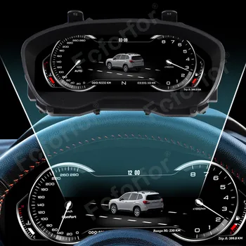 Panel de Instrumentos Digital LCD de 12.3" Actualizado 2026 para Subaru Forester 2019-2024, Velocímetro, Pantalla de Cabina 1