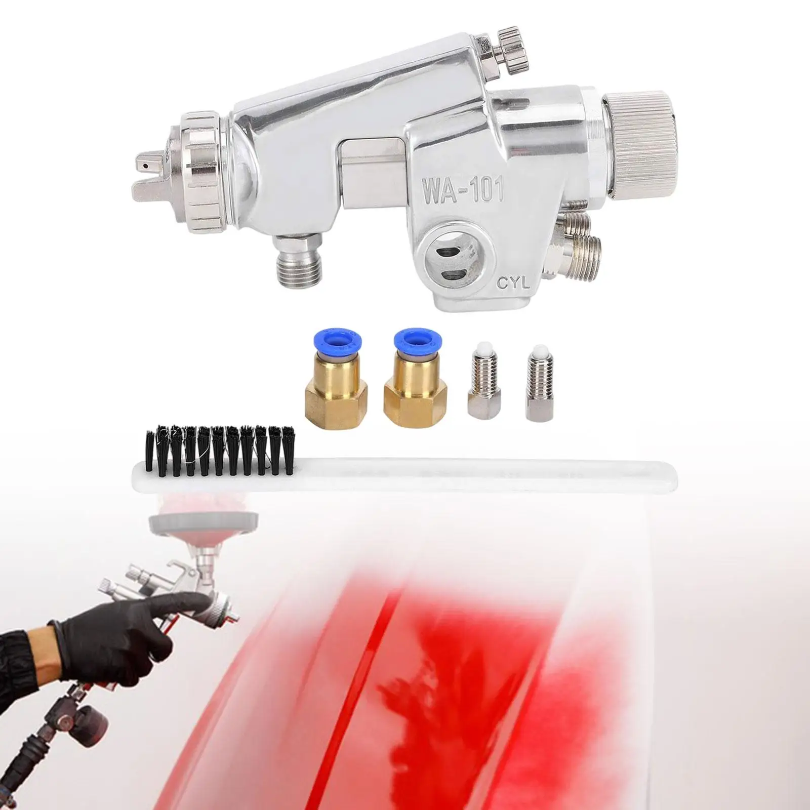 Pneumatic Paint Sprayer Easy to Use 0.29mpa for DIY Projects Fence Cabinets