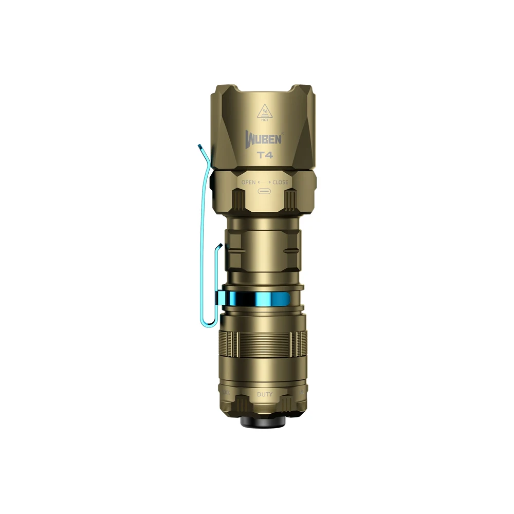 WUBEN T4 戦術 EDC 懐中電灯ポータブル充電式トーチ 850