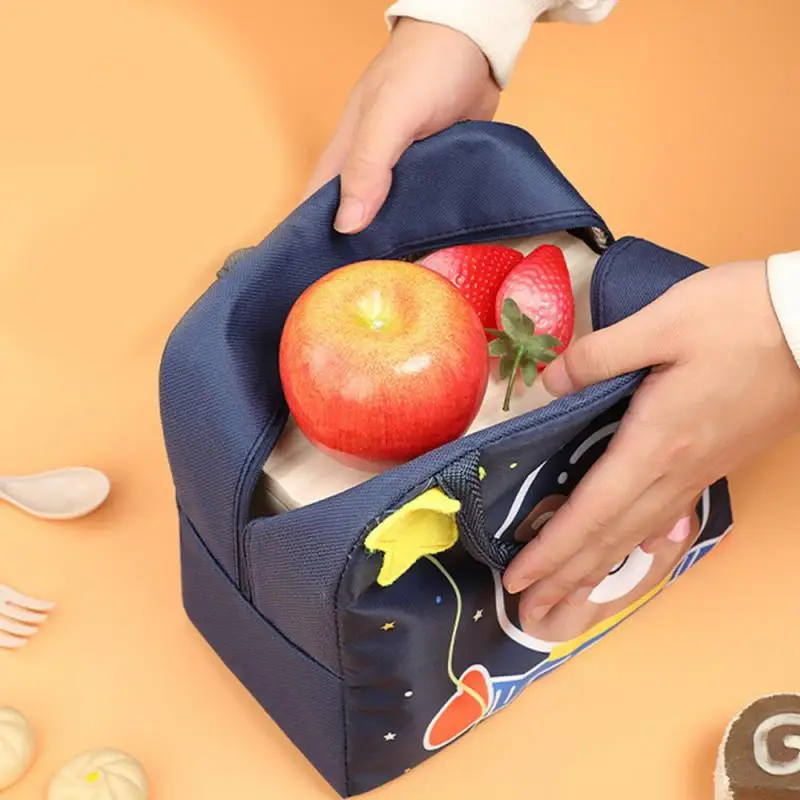 New Portable Fridge Thermal Bag Girl Boy Children's School Thermal Insulated Lunch Box Tote Food Small Cooler Bag Pouch lunch bag,lunch cooler bag,cooler bag,insulated foil bag