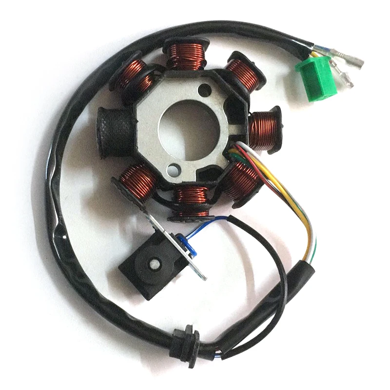 Magneto Alternator Stator For Gy6 125cc 150cc Universal Portable Durable Motor Parts Magneto 8-coil Stator