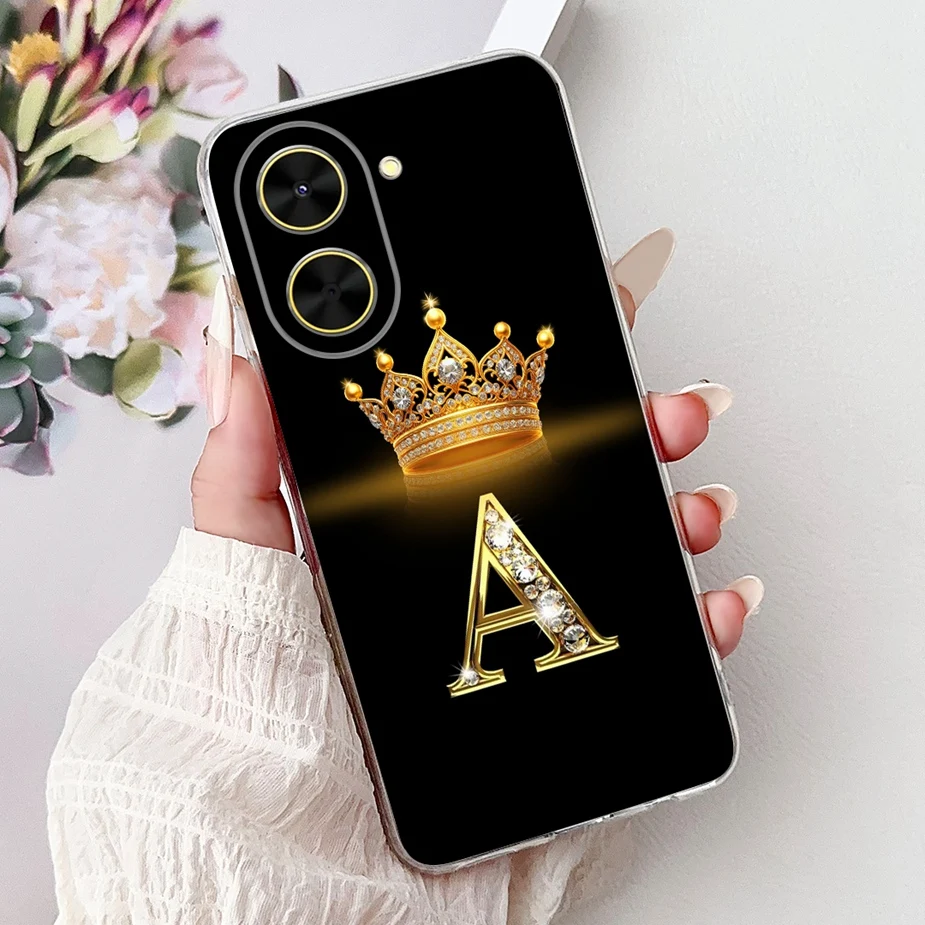 Luxury Fashion Letters Soft Slim Phone Case Cover, Compatible with Xiaomi and Redmi Models